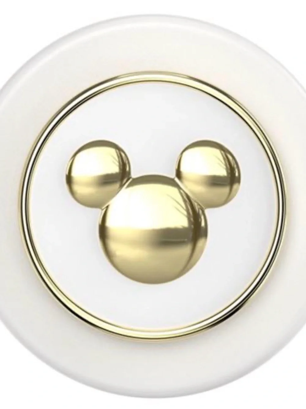 Disney Gold and White Mickey Mouse Magnetic Phone Grip & Stand